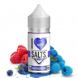 I Love Salts Blue Raspberry Salt Liquid 30ml